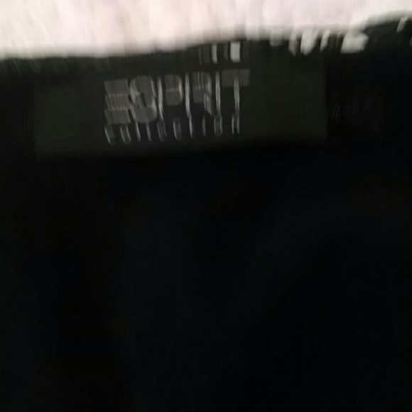 ESPIRT black dress w black overlay w gold highligh - Picture 5 of 6